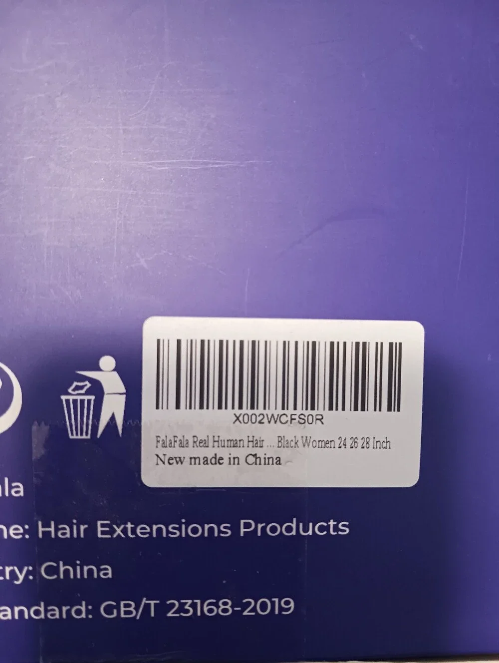 FalaFala Real Human Hair Dark Brown- Black Extensions - 24